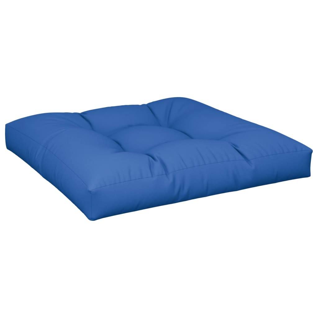 vidaXL Palettenkissen Königsblau 70x70x12 cm Stoff