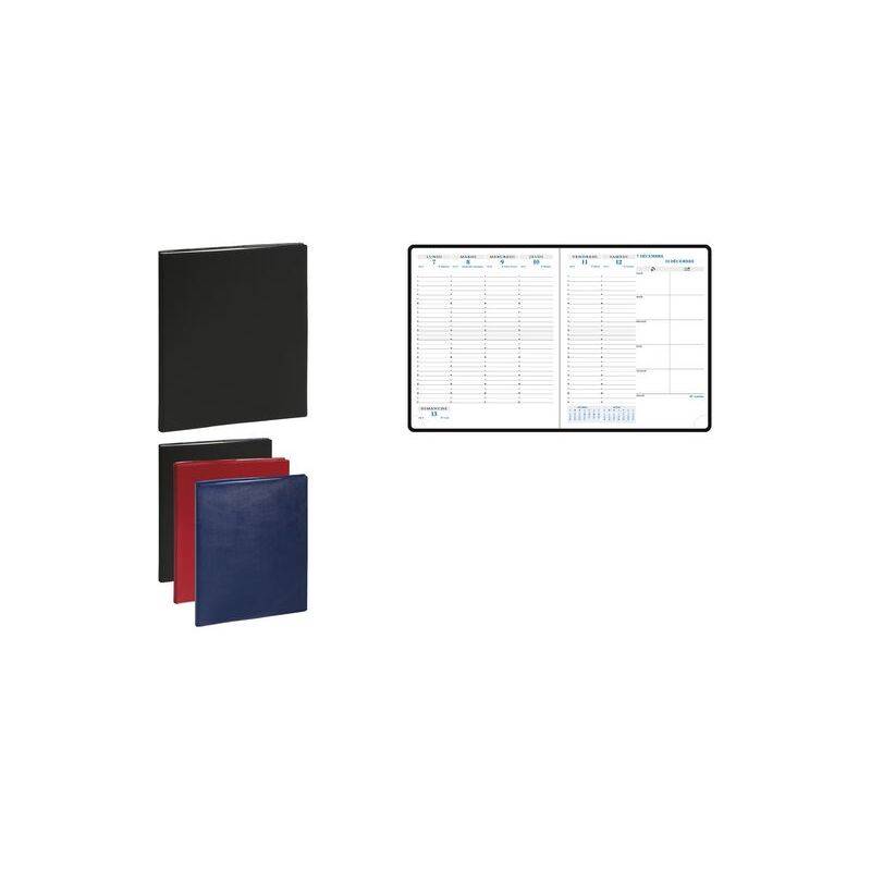 EXACOMPTA Buchkalender Horizon 22, 2027, Barbara, schwarz
