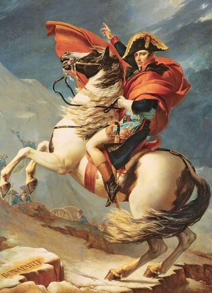 Eurographics 6000-5889 - Fine Art Collection, Napoleon Crossing the Alps, Puzzle, 1000 Teile
