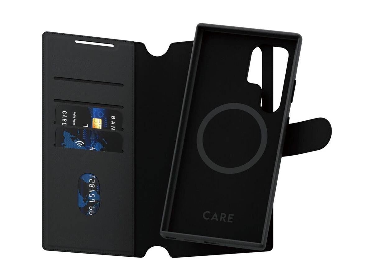 PANZERGLASS - CARE by PanzerGlass Tango - Flip-Hülle für Mobiltelefon - 2-in-1 wallet - Thermoplastisches Polyurethan (T