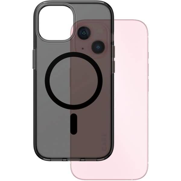 CARE Flagship Case Smokey/Black MagSafe iPhone 15