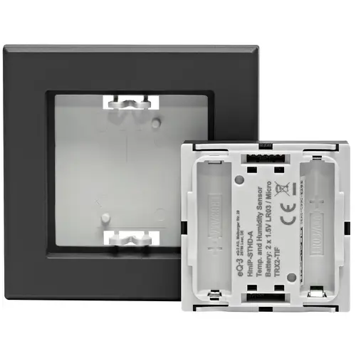 HOMEMATIC IP Temperatur und Luftfeuchtigkeitssensor mit Display-innen HOMEMATIC IP Temperatur und Luftfeuchtigkeitssensor mit Display-innen