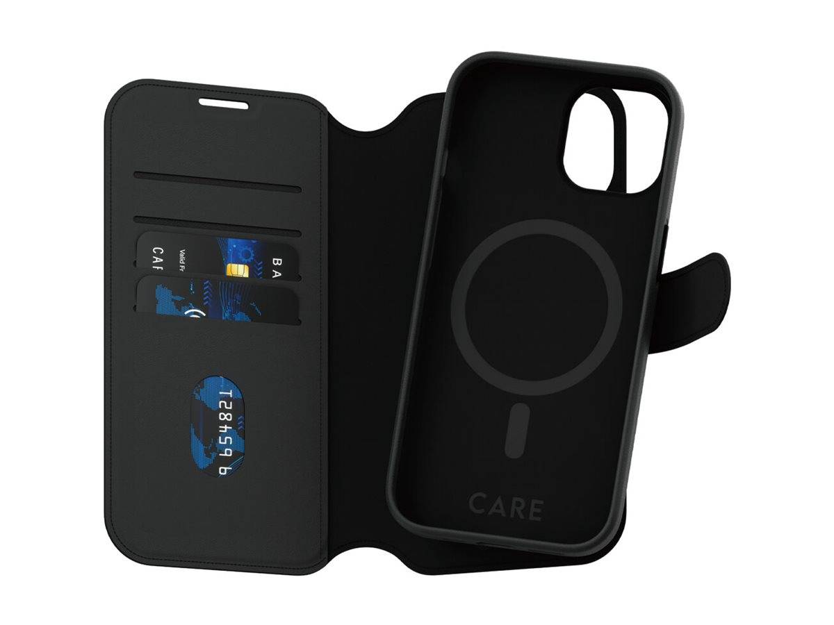 PANZERGLASS - CARE by PanzerGlass Tango - Flip-Hülle für Mobiltelefon - 2-in-1 wallet - kompatibel mit MagSafe - Thermop