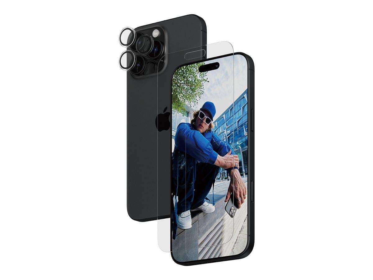 PanzerGlass - 2-in-1 Schutz - Schutzkit Display/Objektiv für Handy