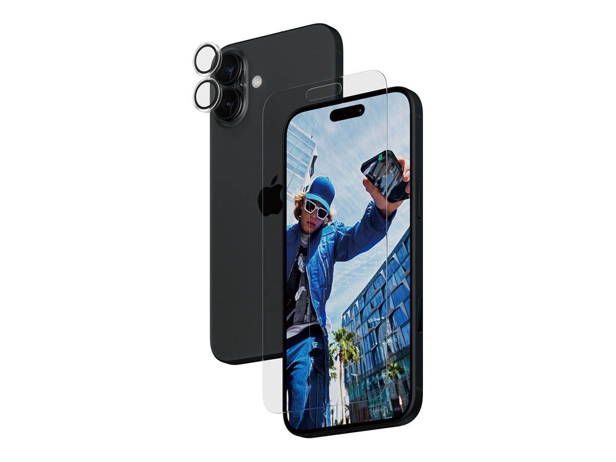 PanzerGlass - 2-in-1 Schutz - Schutzkit Display/Objektiv für Handy