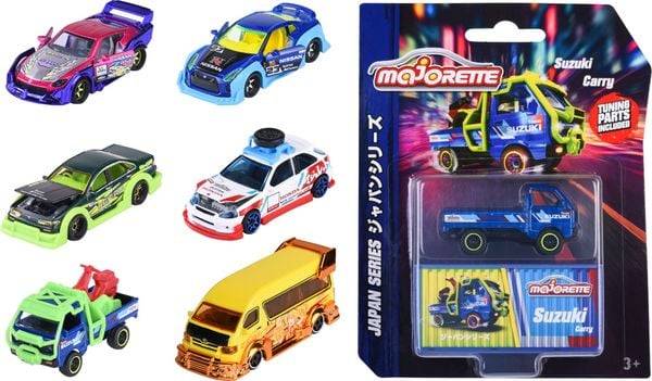 Japan Series Deluxe Cars, 6-sort.