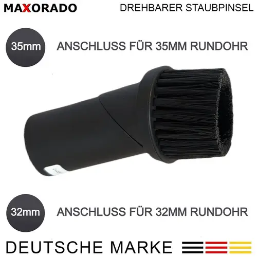 32mm / 35mm Staubpinsel Staubsauger Möbelpinsel Saugpinsel für Bosch Siemens Miele Parkside Staubbürste Max-Staub-K 32mm / 35mm Staubpinsel Staubsauger Möbelpinsel Saugpinsel für Bosch Siemens Miele Parkside Staubbürste Max-Staub-K