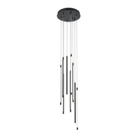 Maytoni Moderne Pendelleuchte Light stick LED incl. in Schwarz aus Aluminium, Metall 46 W für Küche, Schlafzimmer, Wohnzimmer, Esszimmer, Lobby Maytoni Moderne Pendelleuchte Light stick LED incl. in Schwarz aus Aluminium, Metall 46 W für Küche, Schlafzimmer, Wohnzimmer, Esszimmer, Lobby