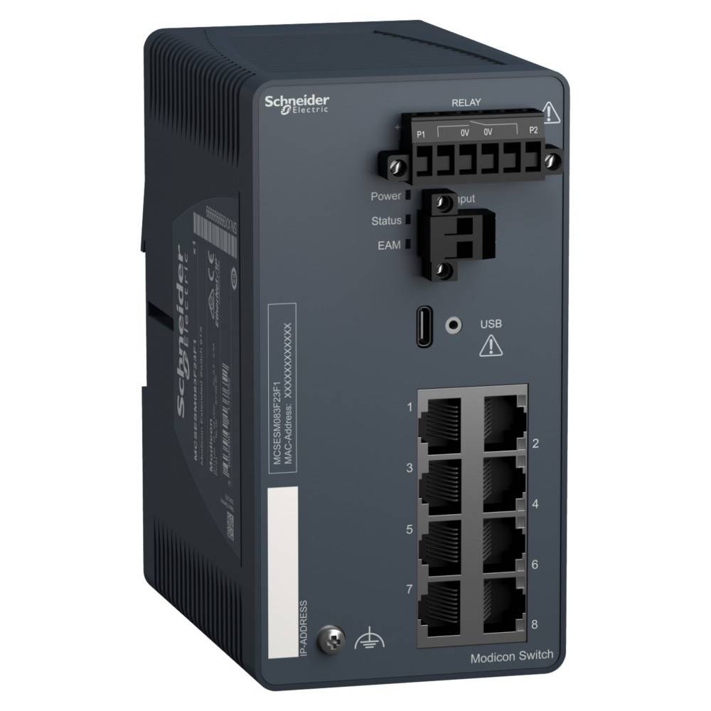 Schneider Electric Modicon Extended Managed MCSESM083F23F1
