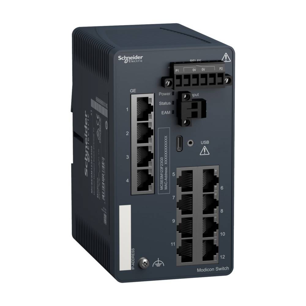 Schneider Electric Modicon Managed Switch MCSESM123F23G0
