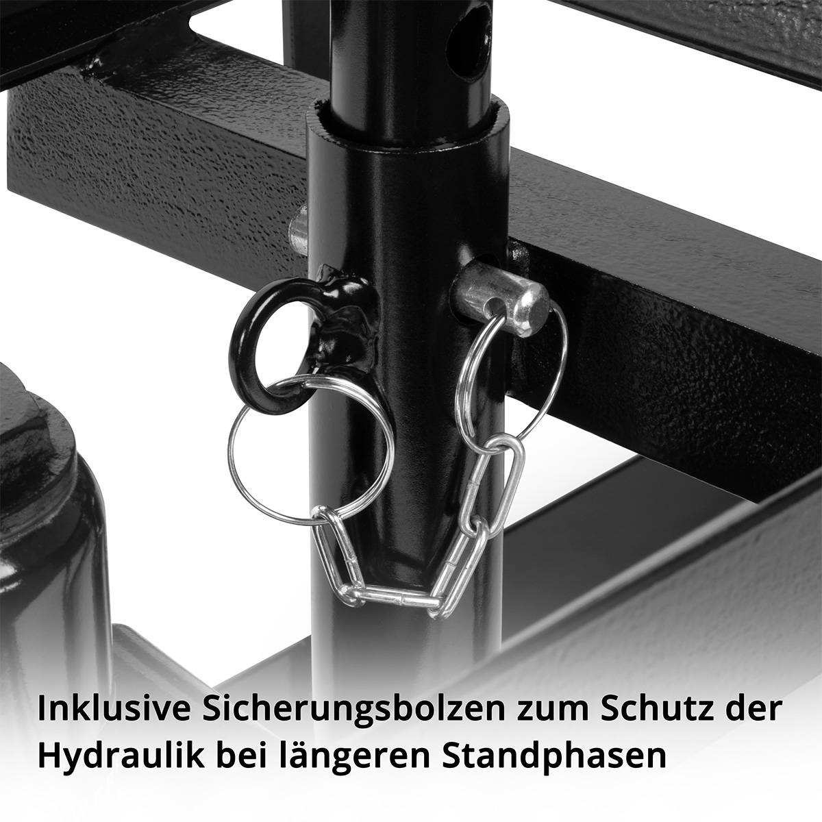 STAHLWERK Hydraulische Auffahrrampe GTH-14 ST mit 5 Tonnen Tragkraft Auffahrbock