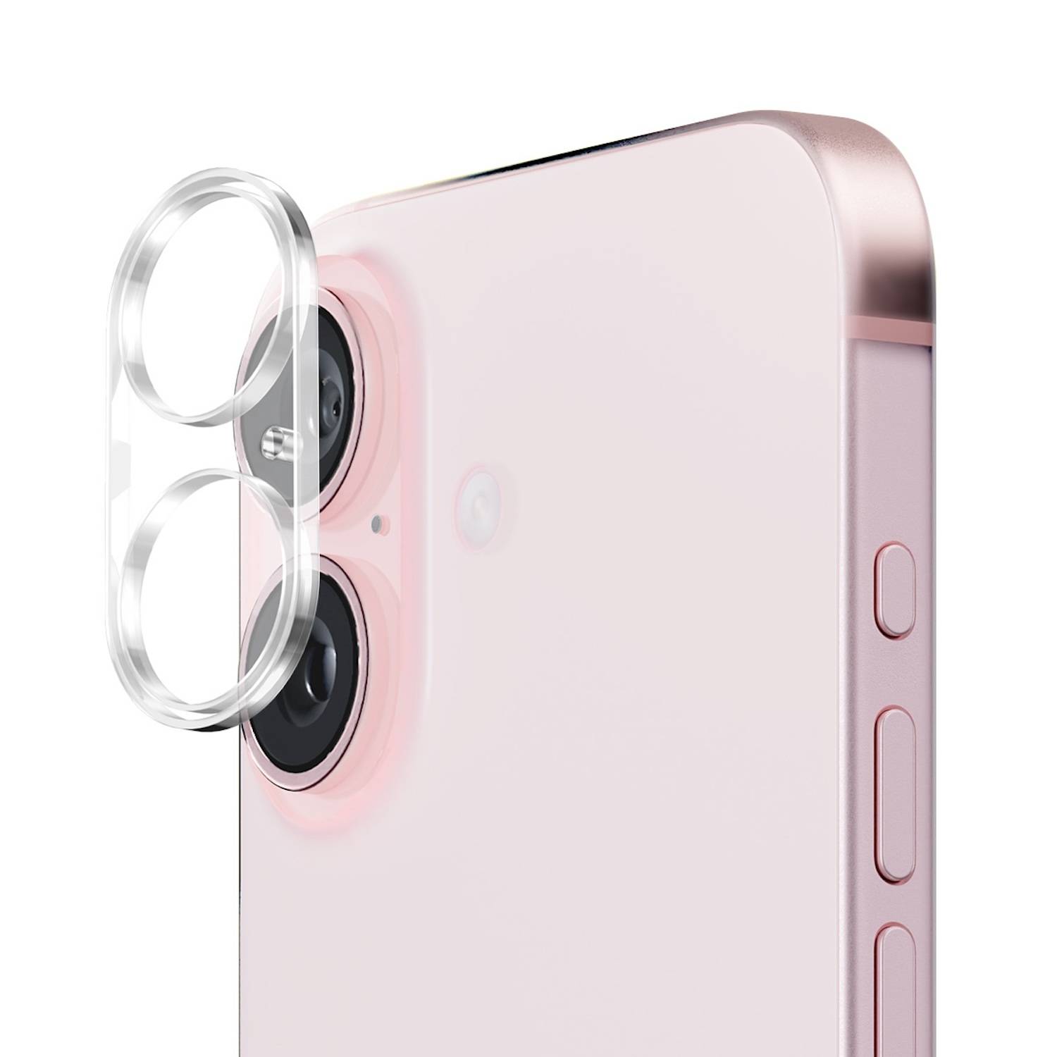 Für Apple iPhone 16 / 16 Plus Schutzglas Back Kamera Komplettschutz