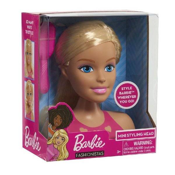 Barbie Mini Styling Head - Blondes Haar
