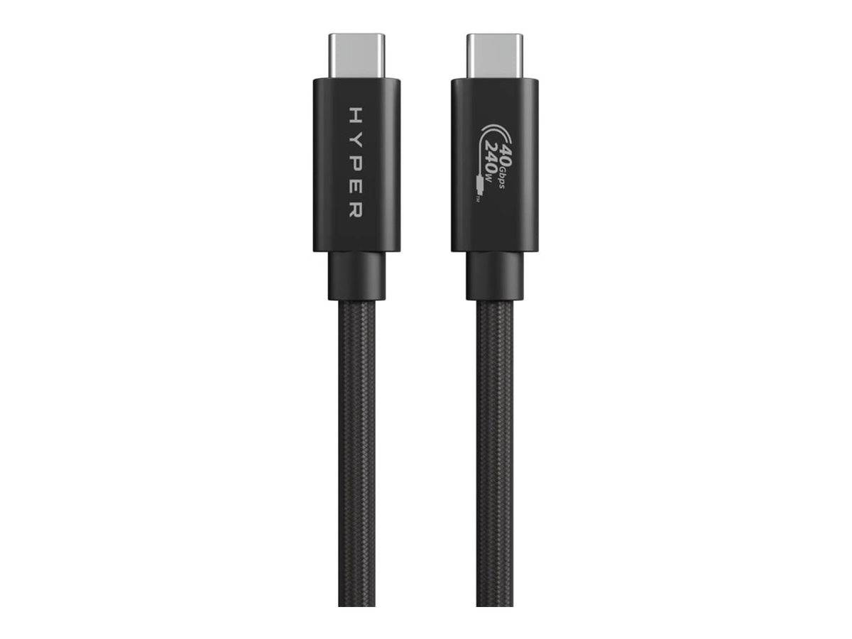 Hyper HyperDrive USB4 Performance Cable, Black