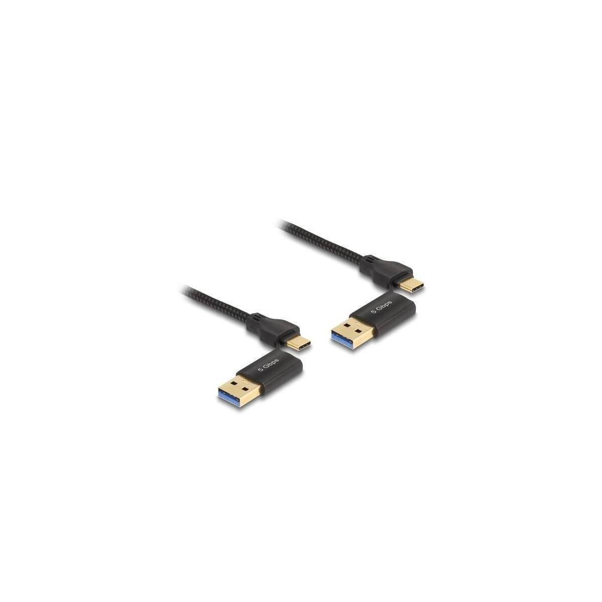 83014 - USB Type-C 5 Gbps Data Link Kabel KM Switch 2 m