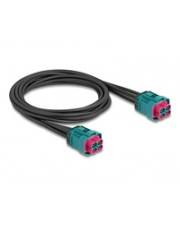 Delock Kabel HDMTD Z quad Buchse zu 1 m IP67 Schutzart 1 m