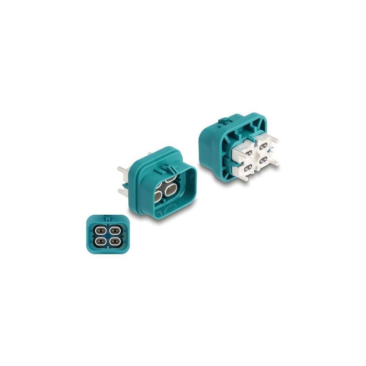 90329 - HDMTD quad Stecker für PCB Schutzart IP67 IP69K