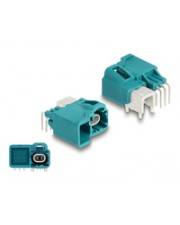 Delock HDMTD single+ Powerpin Stecker gewinkelt für PCB