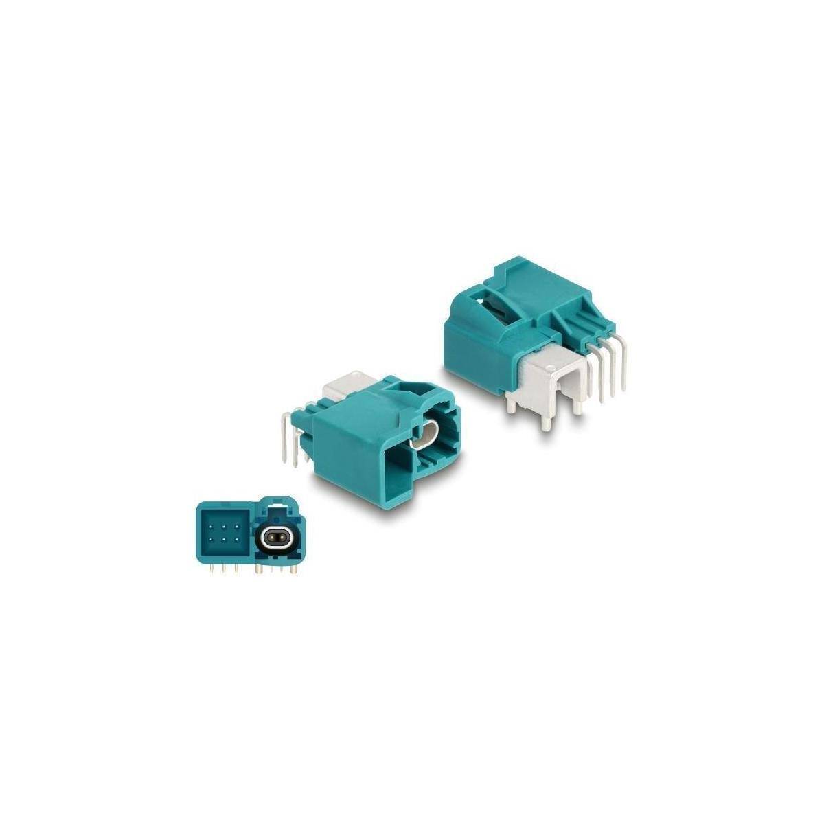 90328 - HDMTD single Powerpin Stecker gewinkelt für PCB