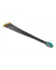 Delock Kabel Mini FAKRA Z Buchse quad zu 4 x SMA