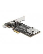 Delock PCI Express x2 Karte zu 2 x RJ45 5 Gigabit LAN RTL8126