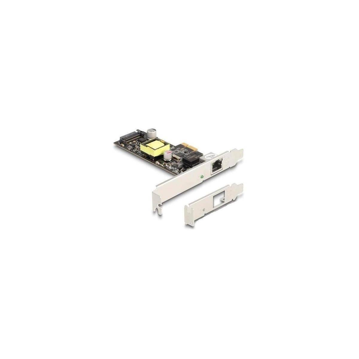 88506 - Delock PCI Express x1 Karte auf 1 x 2,5 Gigabit LAN PoE i225