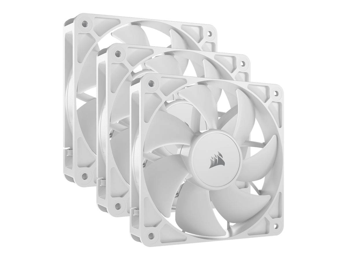 CORSAIR Lüfter 120*120*25 RS120 WHITE PWM Triple Pack