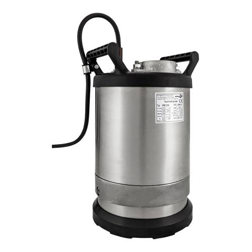 SPT PUMPEN SPRI 750 W - Schmutzwasser-Tauchmotorpumpe aus Edelstahl - (0,75 kW | 230V / 50 Hz | Edelstahl 1.4401 |