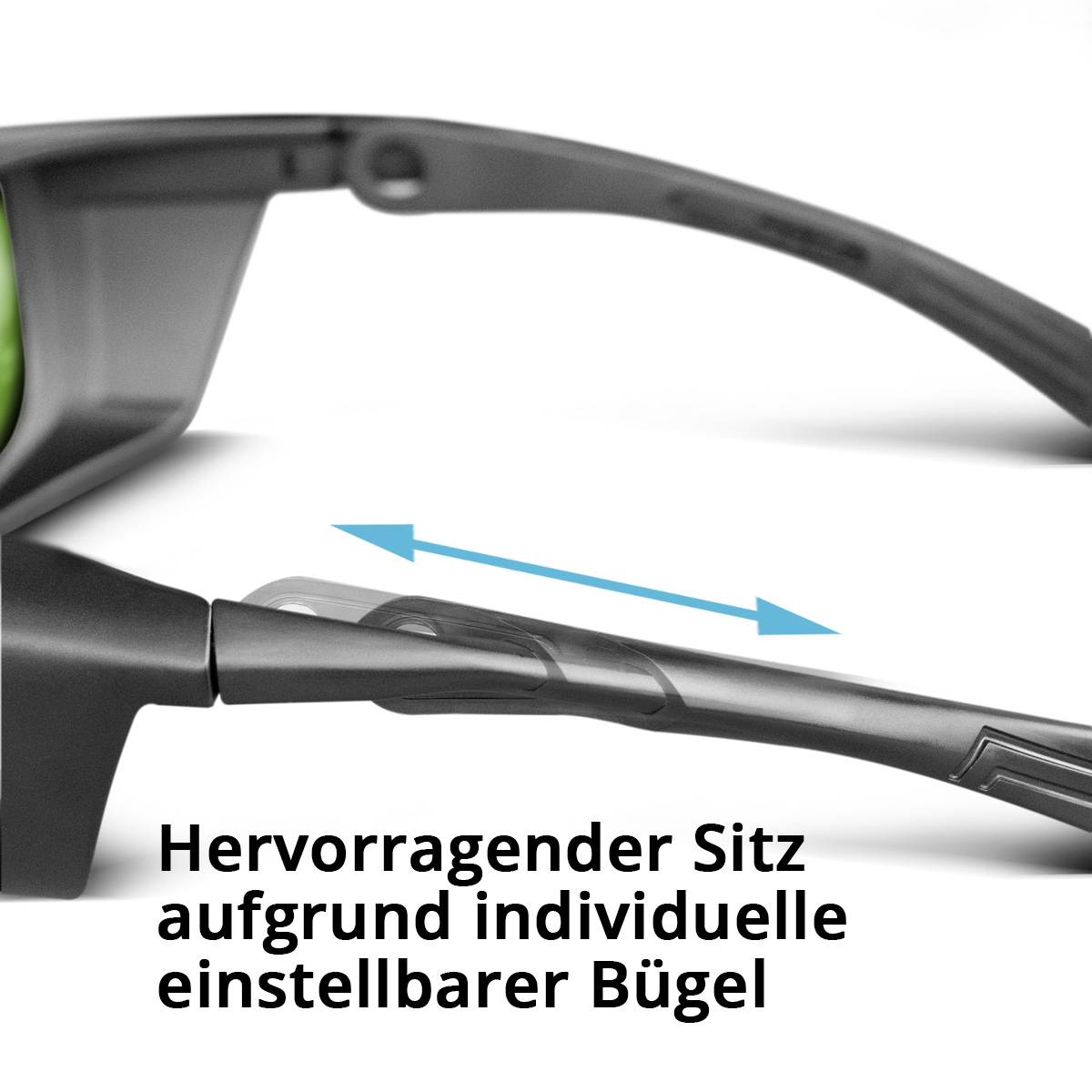 STAHLWERK Laserschutzbrille nach DIN EN207 Wellenlängenbereich von 660 - 1080 nm