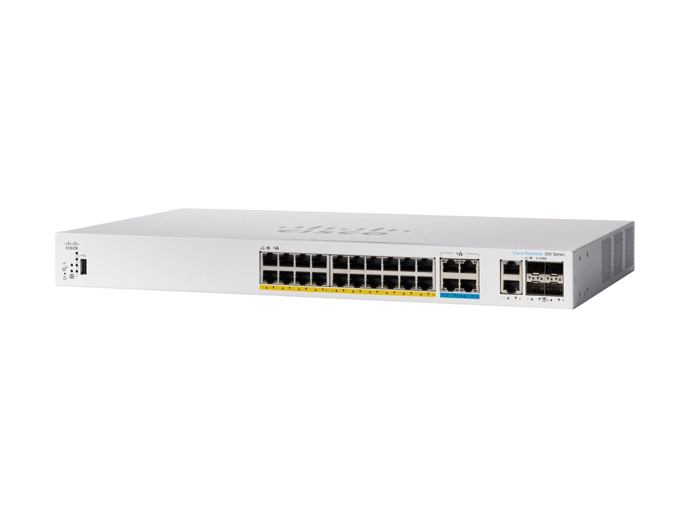 Cisco Catalyst 1300-24MGP-4X - Switch - L3 - managed - 16 x 10/100/1000 (PoE+)