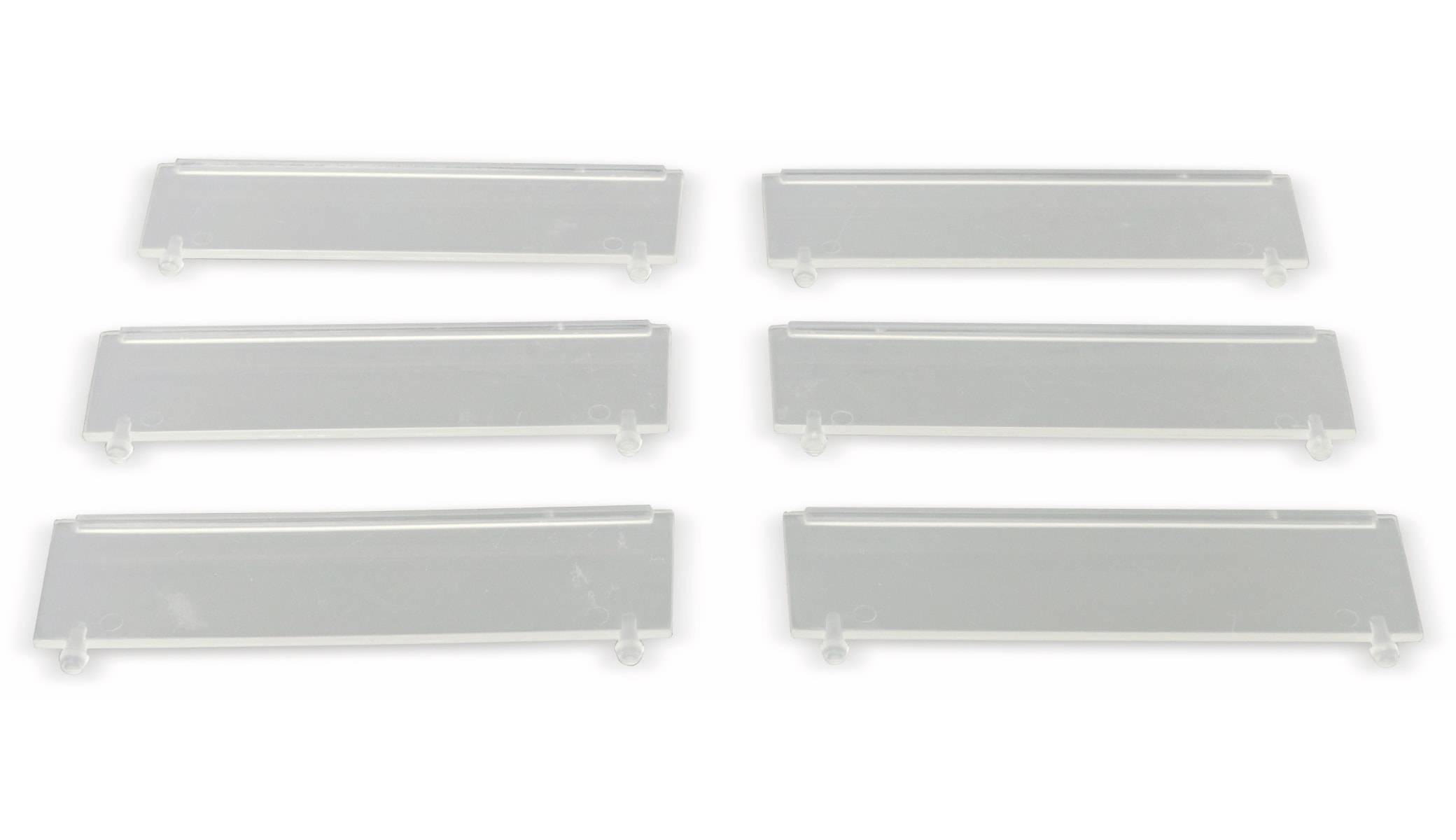 ALLIT Steckscheibe für Stapelsichtbox ProfiPlus Compact 1, 6 Stück