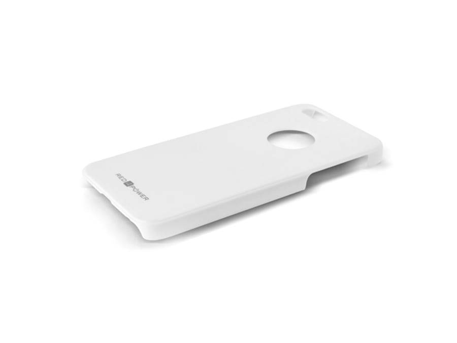 RED4POWER Back Cover für iPhone 5, Hartschale, weiß,