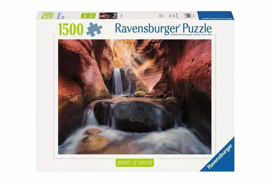 Power of Nature Puzzle Der Wasserfall im Red Canyon (1500 Teile)