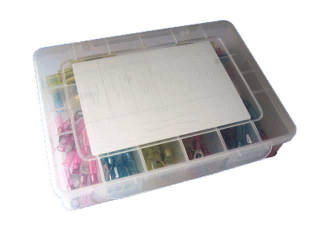 Sortiment Box Schrumpfschlauch Crimp Verbinder mit Innenkleber S24-Set-CS