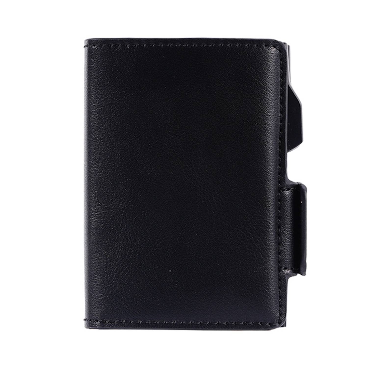 Kunstleder Kartenetui RFID Schutz Design Textur Dual Box Geldbeutel