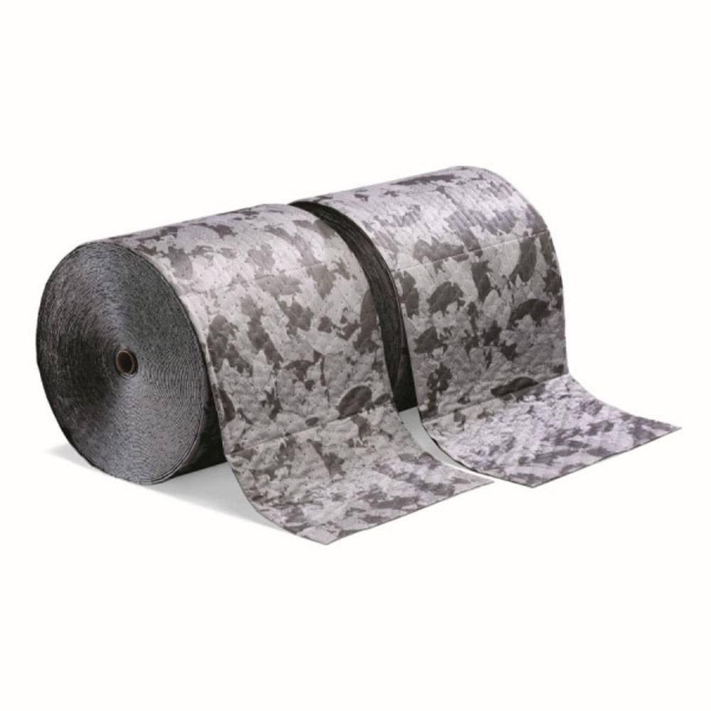 Absorptionsmatte HAM-O - Polypropylen - 41 cm x 46 m - Absorptionsvermögen 179,5 l/VE - Grau - VE 2 Rollen - Preis per VE