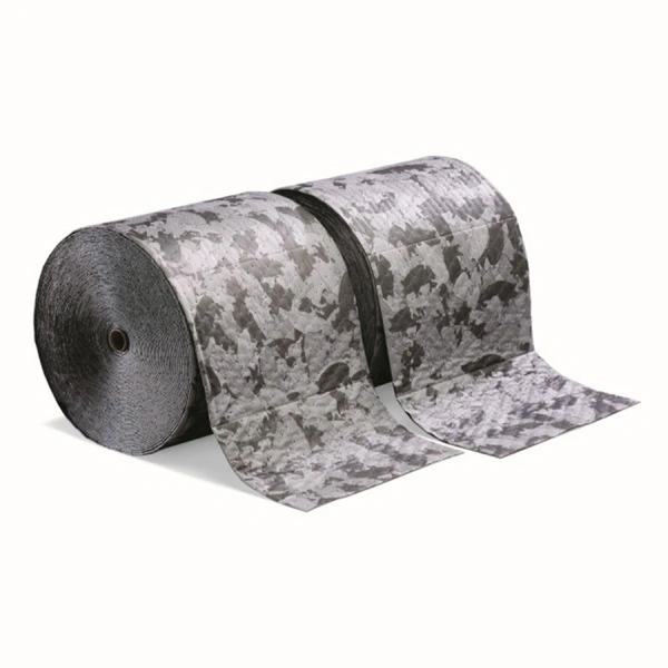 Absorptionsmatte HAM-O - Polypropylen - 41 cm x 46 m - Absorptionsvermögen 179,5 l/VE - Grau - VE 2 Rollen - Preis per VE Absorptionsmatte HAM-O - Polypropylen - 41 cm x 46 m - Absorptionsvermögen 179,5 l/VE - Grau - VE 2 Rollen - Preis per VE