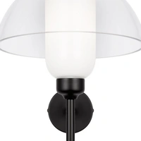 Maytoni Moderne Wandleuchte Memory 1xE14 excl. in Schwarz aus Metall Glas 40 W für Küche, Schlafzimmer, Wohnzimmer, Esszimmer, Lobby Maytoni Moderne Wandleuchte Memory 1xE14 excl. in Schwarz aus Metall Glas 40 W für Küche, Schlafzimmer, Wohnzimmer, Esszimmer, Lobby