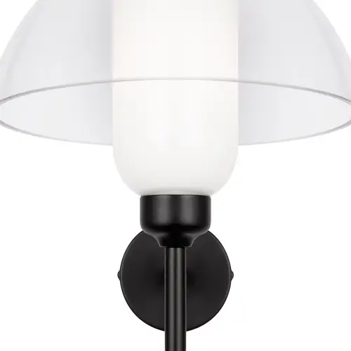 Maytoni Moderne Wandleuchte Memory 1xE14 excl. in Schwarz aus Metall Glas 40 W für Küche, Schlafzimmer, Wohnzimmer, Esszimmer, Lobby Maytoni Moderne Wandleuchte Memory 1xE14 excl. in Schwarz aus Metall Glas 40 W für Küche, Schlafzimmer, Wohnzimmer, Esszimmer, Lobby