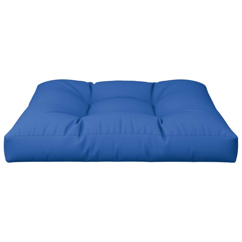 vidaXL Palettenkissen Königsblau 70x70x12 cm Stoff