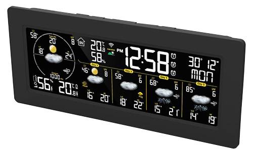 TECHNOLINE WLAN-Wetterstation WD3050, schwarz