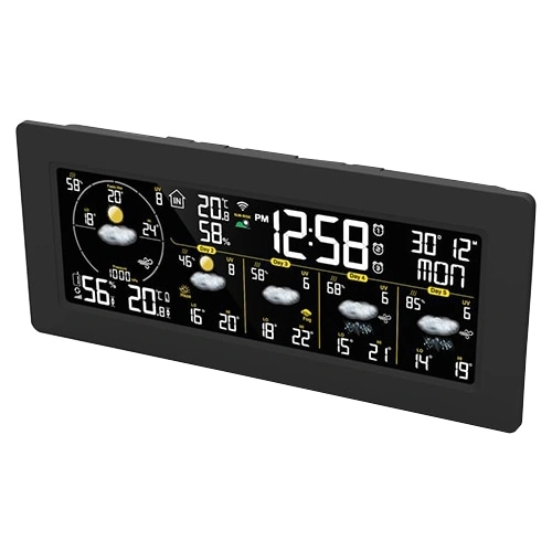 TECHNOLINE WLAN-Wetterstation WD3050, schwarz TECHNOLINE WLAN-Wetterstation WD3050, schwarz