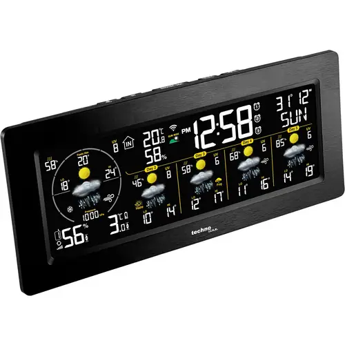TECHNOLINE WLAN-Wetterstation WD3050, schwarz TECHNOLINE WLAN-Wetterstation WD3050, schwarz