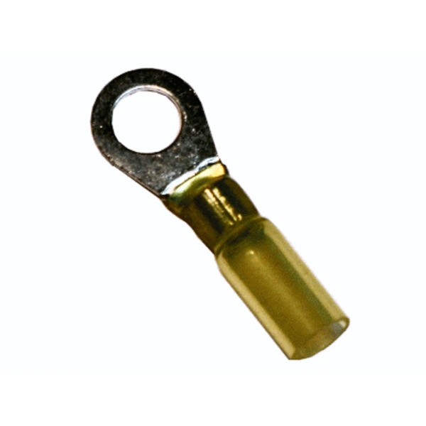 (64.100) Schrumpfschlauch Ringverbinder 4mm²-6mm² Gelb M4 mit Kleber Typ CSRV (100 Stück) (64.100) Schrumpfschlauch Ringverbinder 4mm²-6mm² Gelb M4 mit Kleber Typ CSRV (100 Stück)