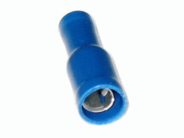 1,5mm²-2,5mm² (5mm) PVC Rundsteckhülsen BLAU (100 Stück)