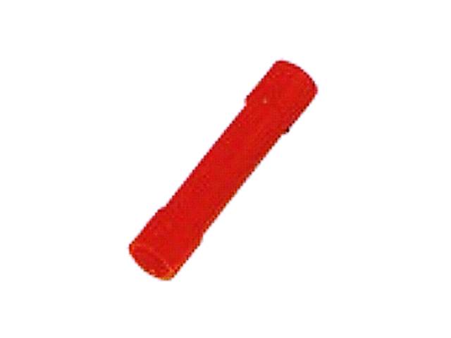 0,5mm²-1,5mm² PVC Stoßverbinder ROT (100 Stück)