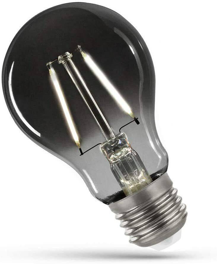 Spectrum LED E27 A60 Retro 2,5W =16 Watt 150lm Modernshine 300° Rauchglas Neutralweiß 4000K
