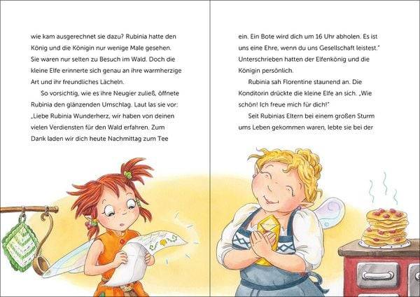 Rubinia Wunderherz, die mutige Waldelfe (Band 6) - Das Rätsel der Königsblume
