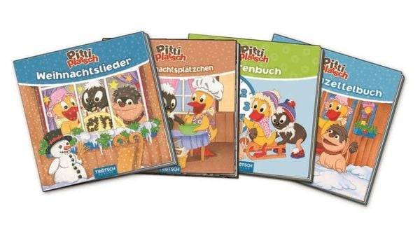 Trötsch Unser Sandmännchen Minibücher Adventskalender Pittiplatsch