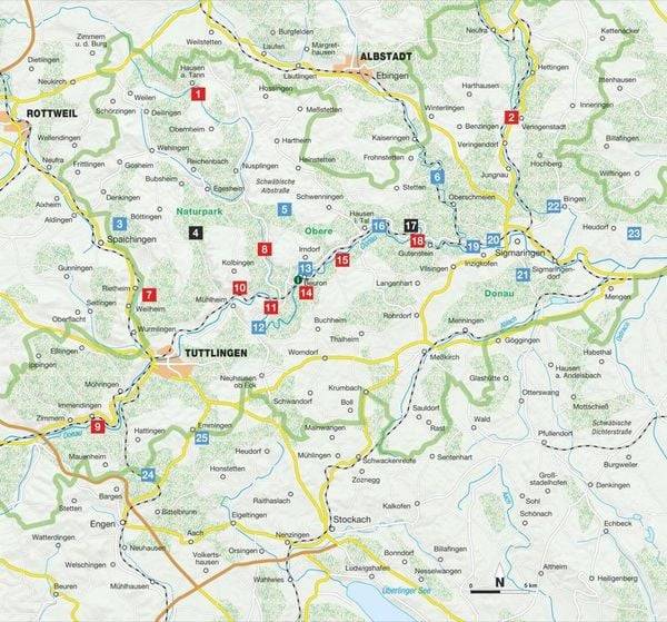 Erlebnis-Wanderungen im Naturpark Obere Donau